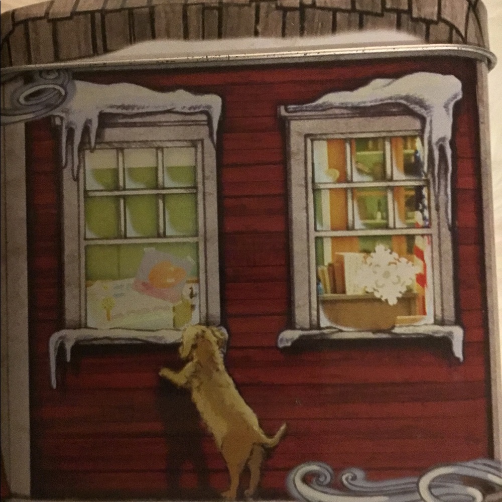 Vintage Christmas tin - Picture 5 of 8